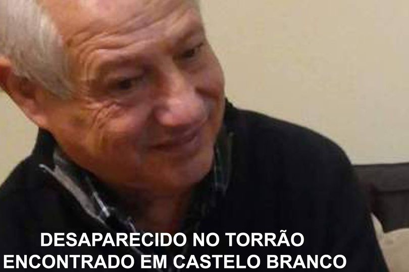 Homem desaparecido foi encontrado em Castelo Branco