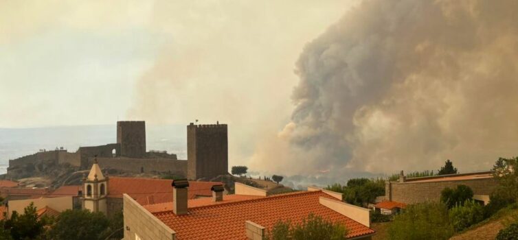 Incêndio da Covilhã em Celorico da Beira