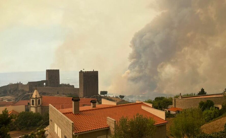 Incêndio da Covilhã em Celorico da Beira