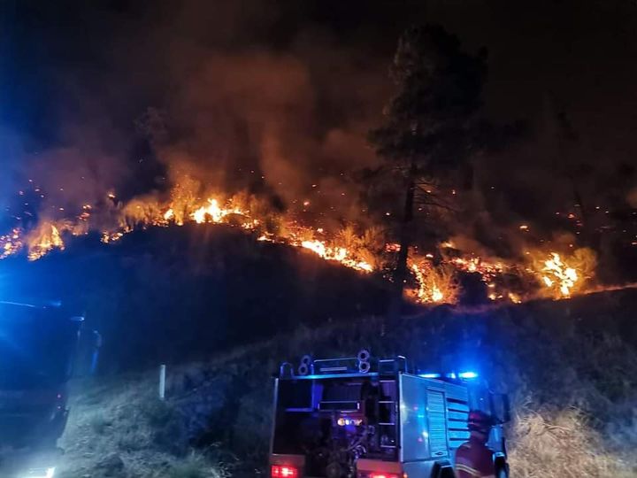 Incêndio destrói viatura dos bombeiros de Vagos