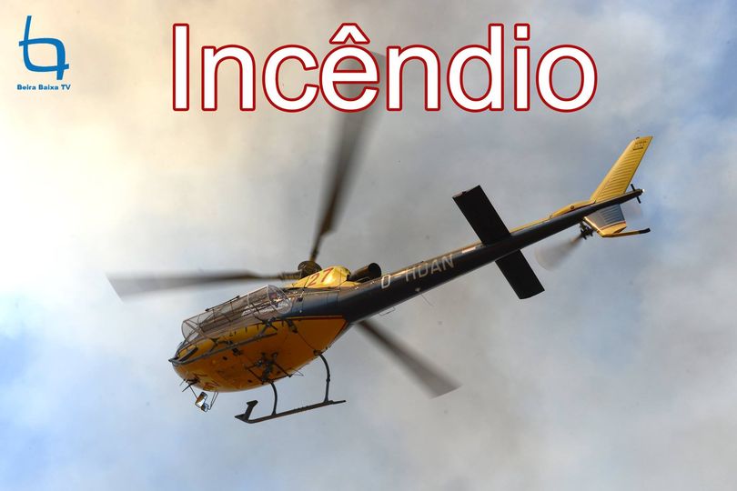 Incêndio florestal em Oleiros