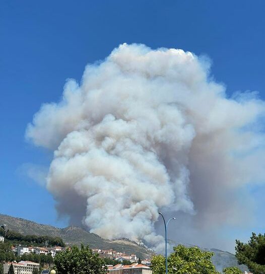 Incêndio na Covilhã