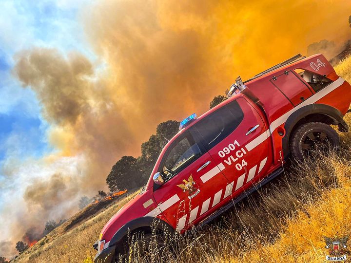 Incêndio na Guarda