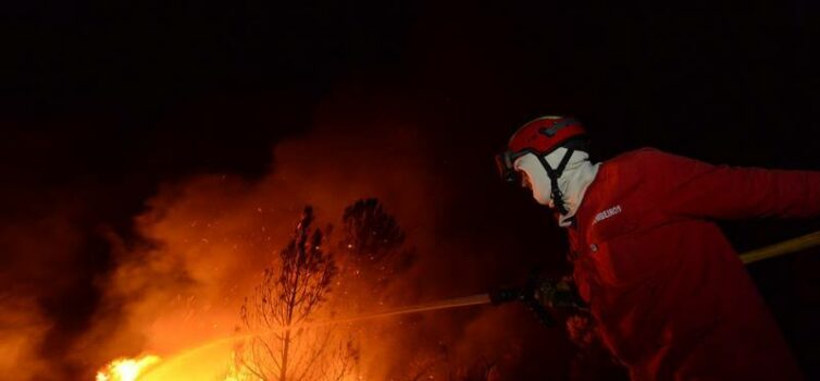 Incêndio no concelho da Sertã