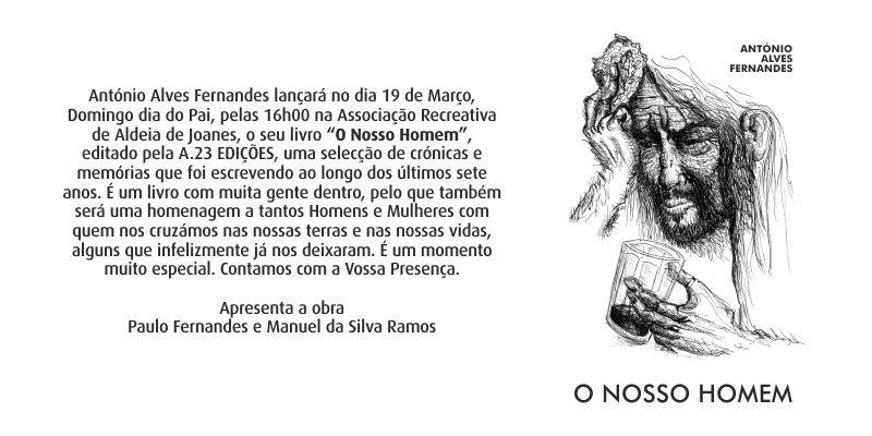 Lançamento do  livro - O Nosso Homem