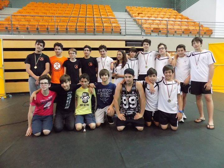 Mais “Judocas de OuroFrancisca Jorge, João Batista e João Gardete.