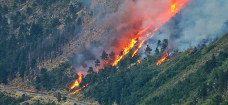 Mais de 1600 operacionais combatem um incêndio que dura já à 7 dias