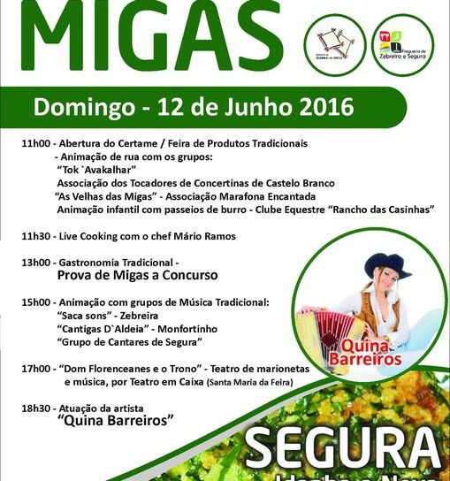 Mais de 25 migas a concurso