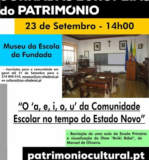 Museu Escola da Fundada recebe Jornadas Europeias