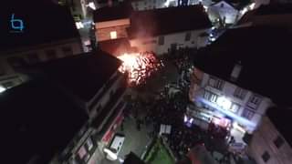 Penamacor acendeu o maior madeiro de Portugal