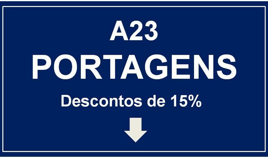 Portagens do Interior baixam 15%