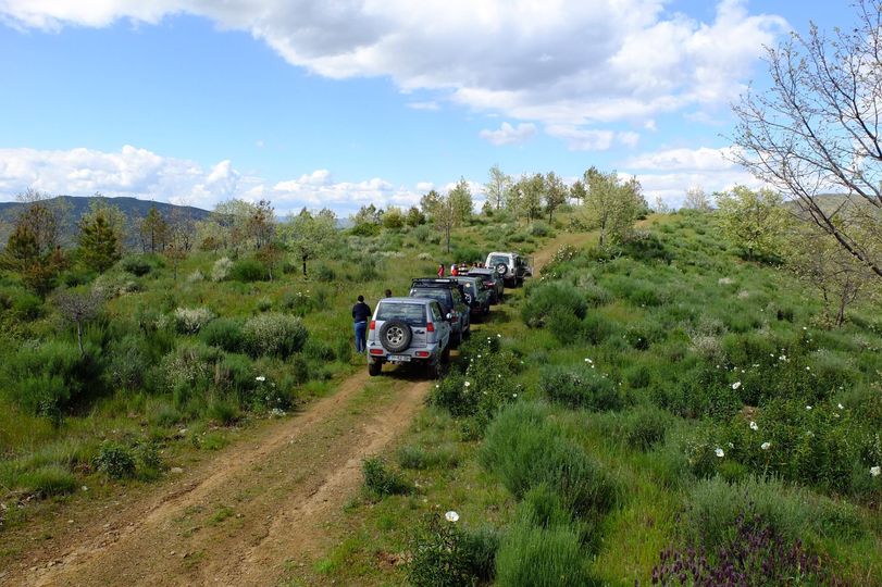TTransGeopark por degraus de gigante