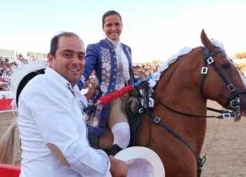 Toiro de Ganadaria de Penha Garcia "indultado" por Soraia Costa