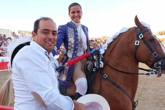 Toiro de Ganadaria de Penha Garcia "indultado" por Soraia Costa