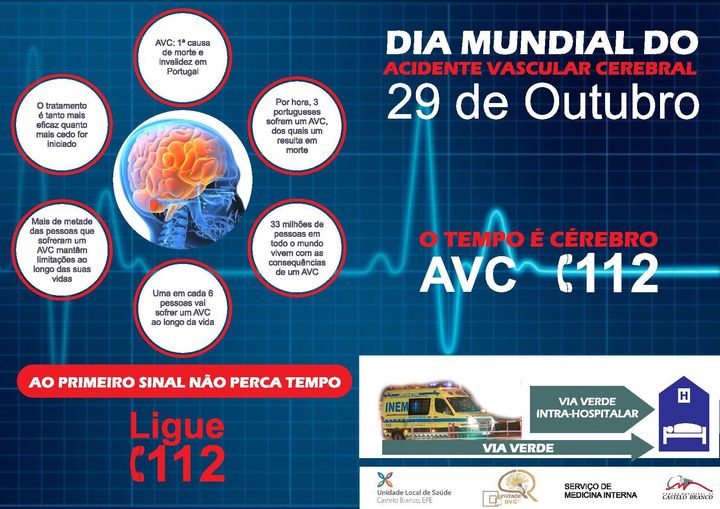 ULS de Castelo Branco assinala o Dia Mundial do AVC