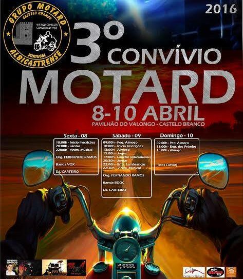 3º Convívio Motard - GM Albicastrense 2016