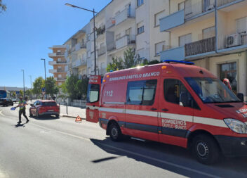 Atropelamento faz ferido grave em Castelo Branco