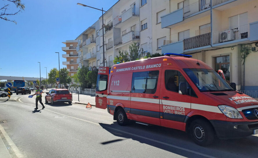 Atropelamento faz ferido grave em Castelo Branco