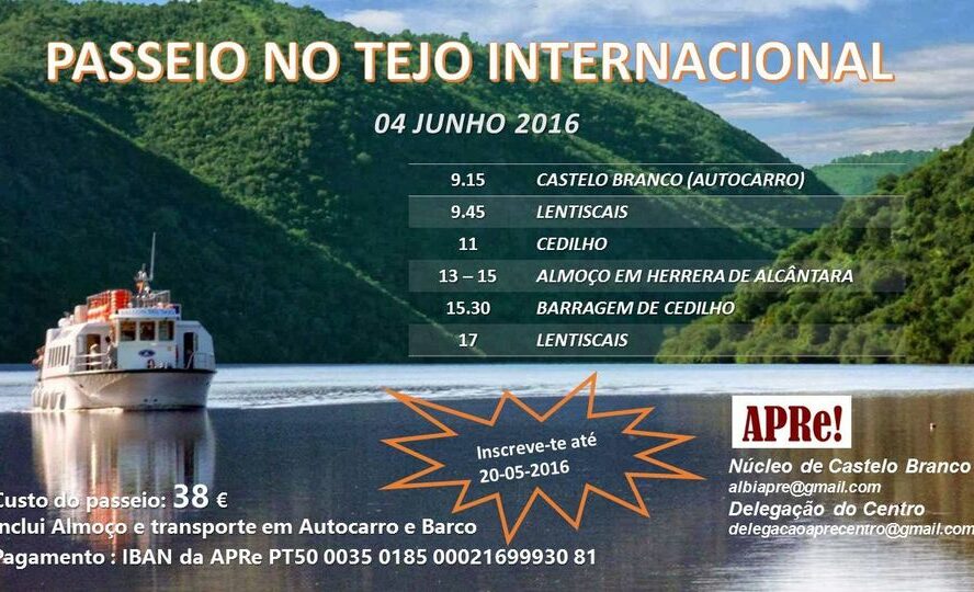 APRe comemora Dia do Ambiente no Tejo