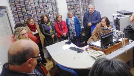 Academia Sénior visita a Rádio Condestável