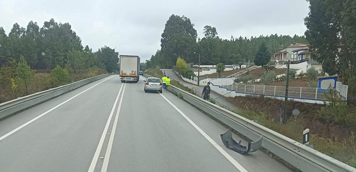 Acidente no IC8 - Sertã
