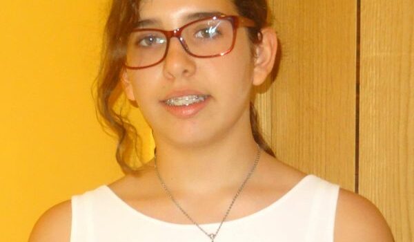 Aluna Maria Eduarda Caldeira