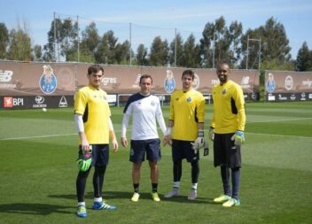 André Caio guarda-redes do FC Porto
