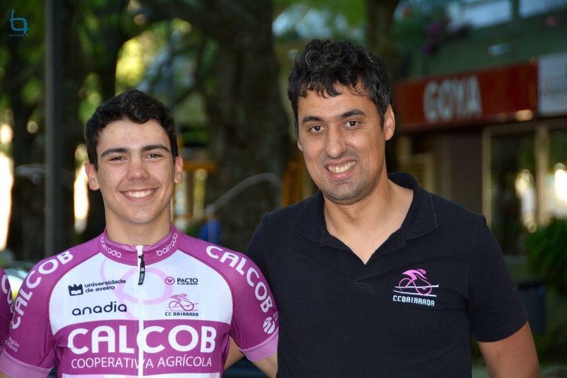 Atletas da equipa Bairrada... os grandes vencedores da Prova