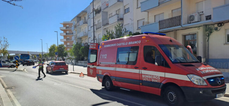 Atropelamento faz ferido grave em Castelo Branco