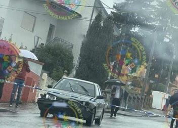 Colisão rodoviária na Guarda