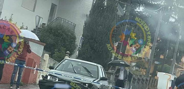 Colisão rodoviária na Guarda