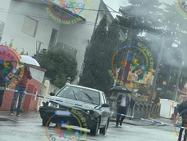 Colisão rodoviária na Guarda