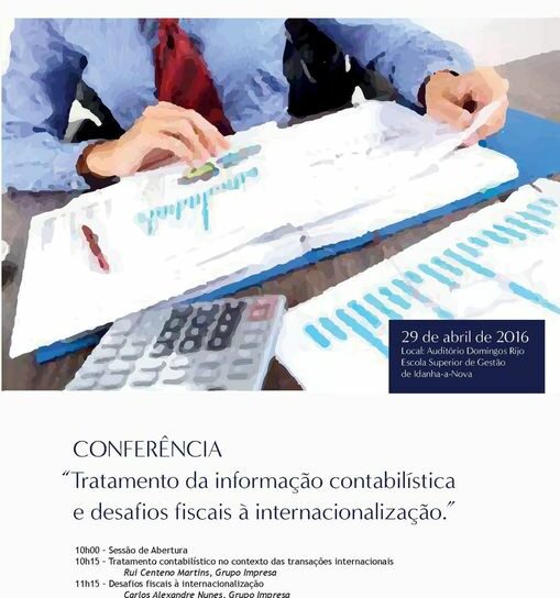 Conferência na Escola Superior de Gestão de Idanha-a-Nova