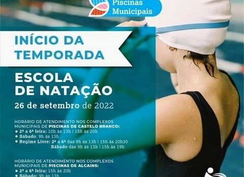 Escola de Natação albicastrense inicia hoje a temporada  A escola de natação com