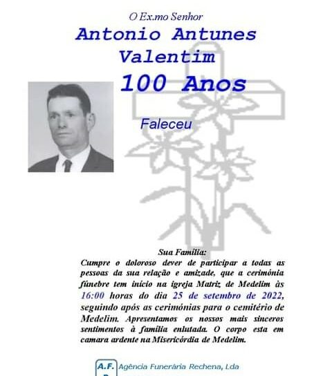 FALECEU AOS 100 ANOS