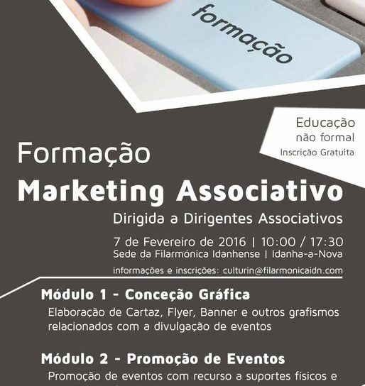 Formação de Marketing Associativo em Idanha-a-Nova