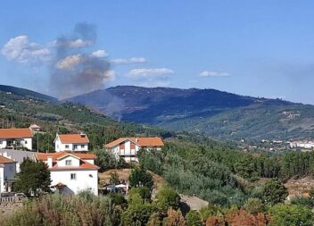 Incêndio na Covilhã