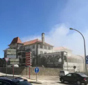 Incêndio no Hotel Turismo da Guarda