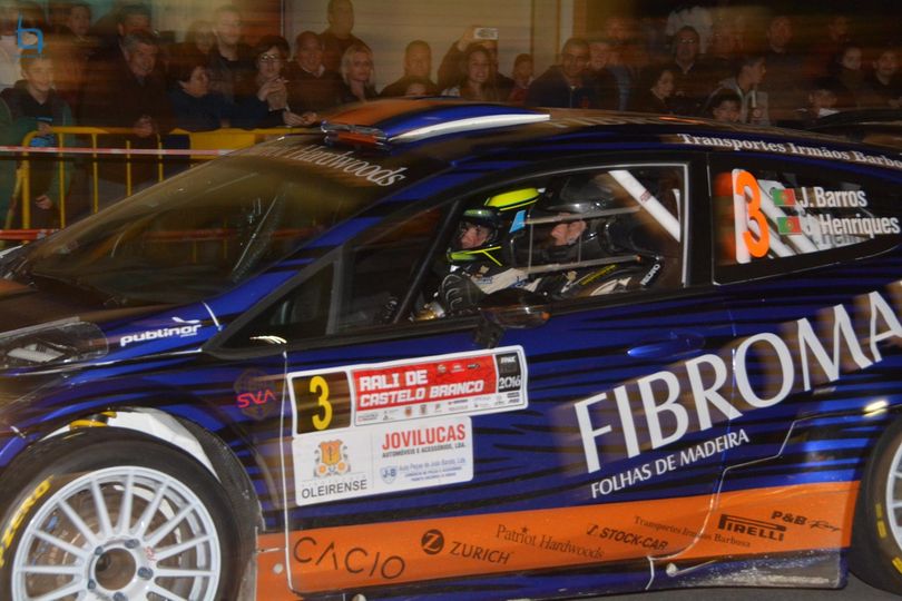 João Barros (Ford Fiesta R5) venceu hoje o Rali de Castelo Branco