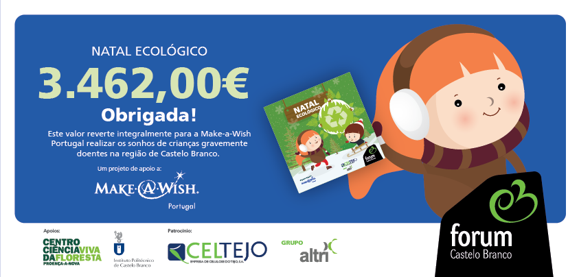 Natal Ecológico... e mais de 3 mil euros doados