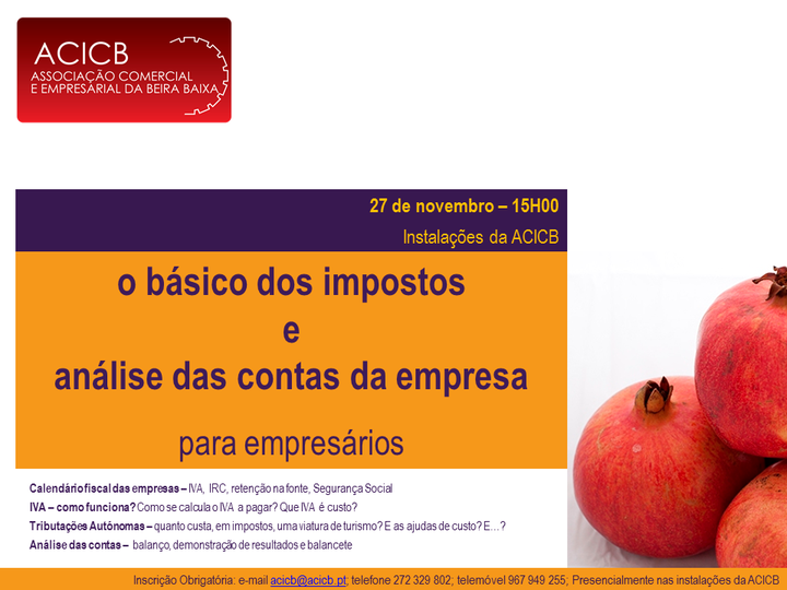 O básico dos impostos e análise das contas da empresa