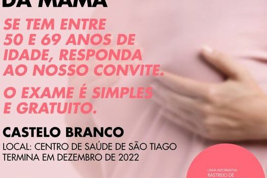 Rastreio de Cancro da Mama - Castelo Branco