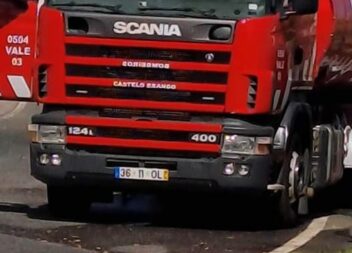 Reativação de incêndio junto à Feiteira