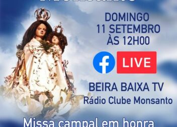 Transmissão da Missa em direto