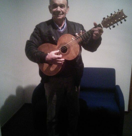 Viola para museu no Japão