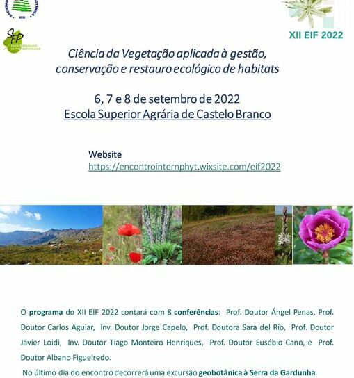 XII Encontro Internacional de Fitossociologia