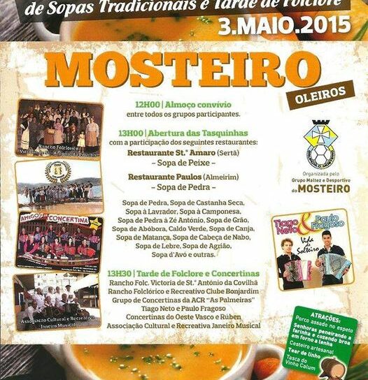 10.ª Mostra de Sopas Tradicionais no Mosteiro