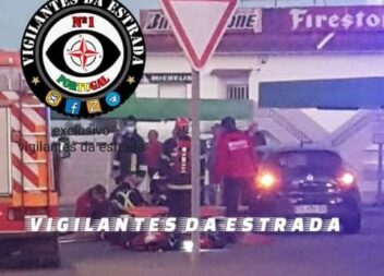 3 feridos, um deles menor, em colisão entre carro e moto em Proença-a-Nova