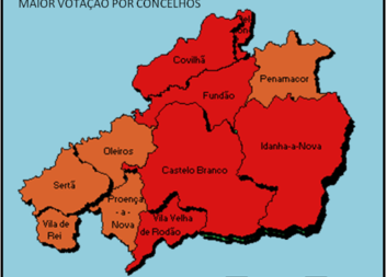 A Abstenção no distrito de Castelo Branco atingiu os 42