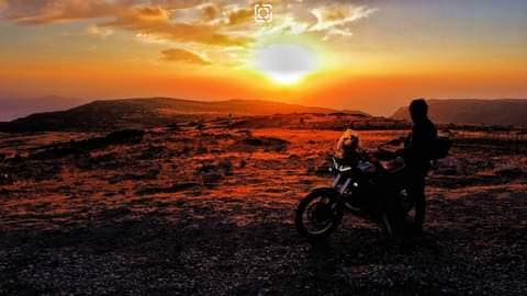 A beleza a 1900 metros de altitude numa viagem de moto
